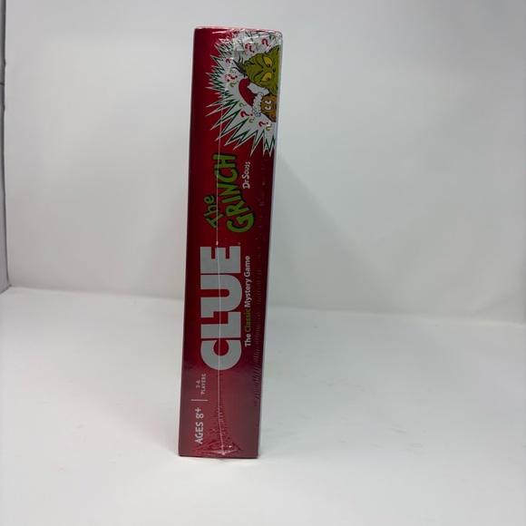 Clue Dr. Seuss How The Grinch Stole Christmas Edi Board Game SEALED UNOPENED - Picture 2 of 5